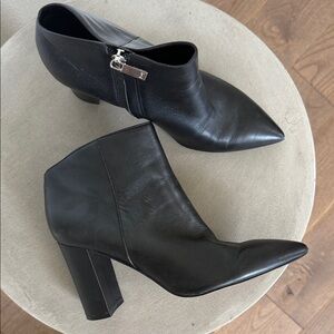 Marc Fisher Black Heeled Boots